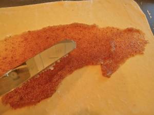 meltaways, spread on filing