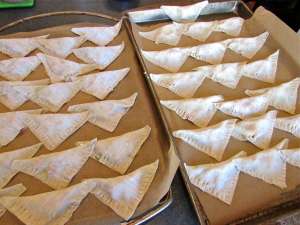 Get to work! There are pot stickers to make. Grab a friend and make a bunch at once - they freeze beautifully.
