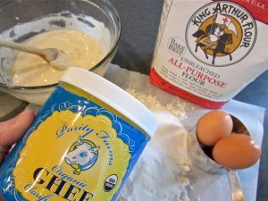 Here are the other ingredients, including the Ghee.