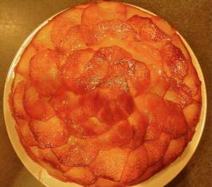 Run a knife around the edge and carefully invert onto your serving platter. Crispy on the outside and layered, buttery creaminess on the inside. Perfect side dish for that Easter ham!