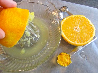 Fresh orange juice and zest make a difference in this recipe. 